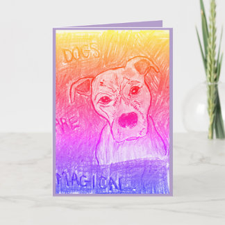 Dogs Are Magical 2 Card