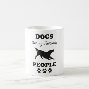 Dogs Are My Favorite People Coffee Mug
