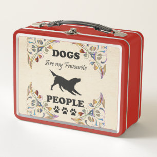 Dogs Are My Favourite People Lunch Box
