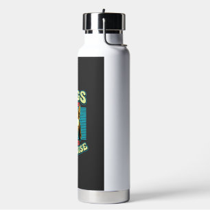 Dogs Are Our Link to Paradise Retro Vector Water Bottle