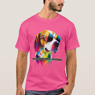 DOGS BEFORE DUDES Tee
