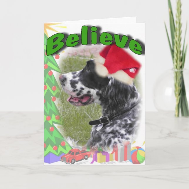 Dogs Believe Holiday Card (Front)