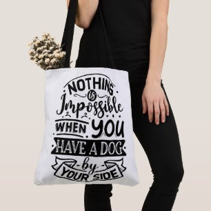 Dogs Best Friend Tote Bag