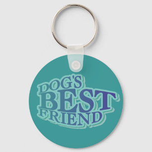 Dog's Best Friend Tshirts and Gifts Key Ring