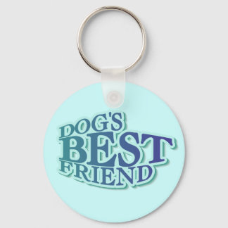 Dog's Best Friend Tshirts and Gifts Key Ring