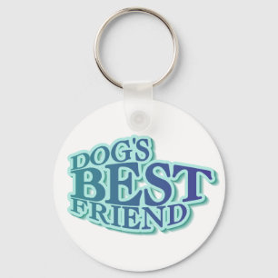 Dog's Best Friend Tshirts and Gifts Key Ring