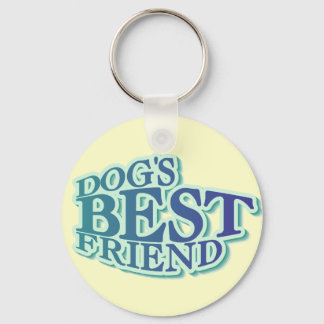 Dog's Best Friend Tshirts and Gifts Key Ring