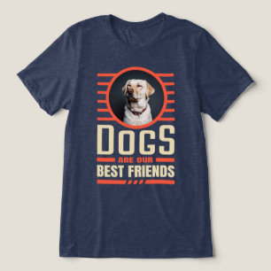 Dogs best friends Tri-Blend shirt