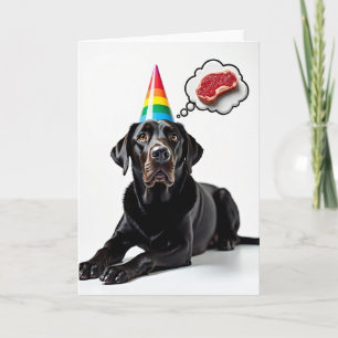 Dogs Birthday Wish Card