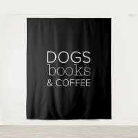 Dogs Books Coffee Bookworm Dog Mum