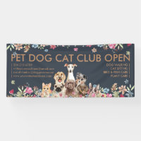 Dogs Breeds Cute Puppies Handdrawn