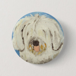 dogs by eric ginsburg 6 cm round badge