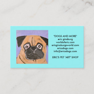 dogs by eric ginsburg business card