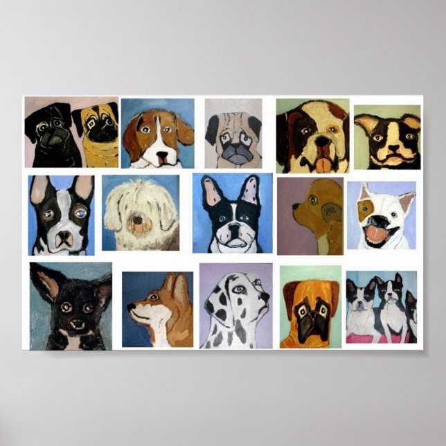 dogs by eric ginsburg poster (Front)