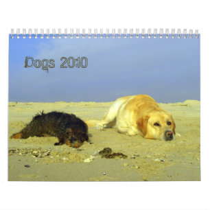 Dogs calendar for 2010