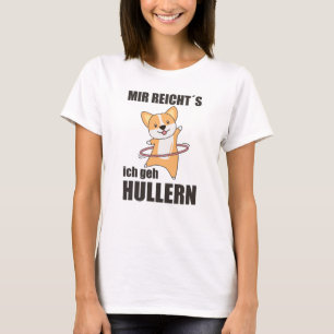 Dogs Corgi The Hullern Sport Cute Dog Funny T-Shirt