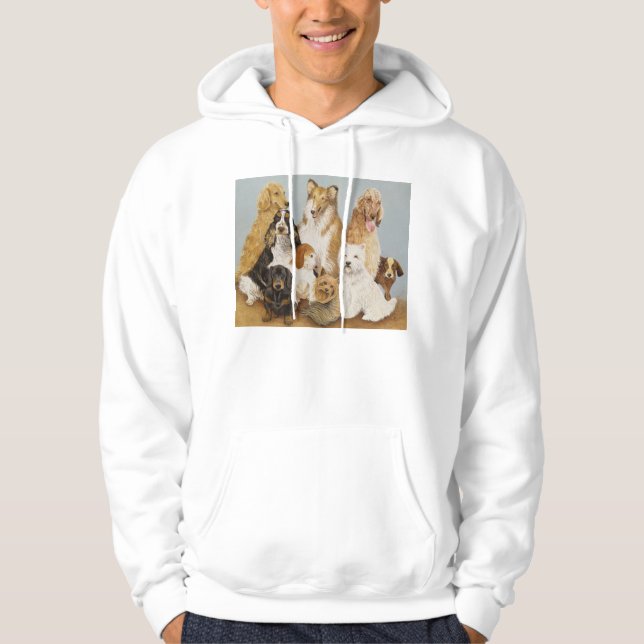 Dogs' Dinner Hoodie (Front)