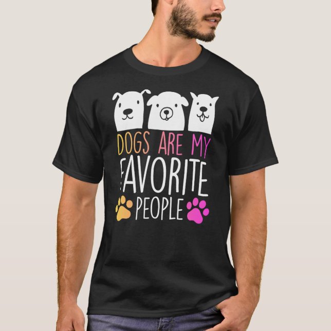 Dogs Dog Lover Pet Animal Puppies Paw Dog Lovers T-Shirt (Front)