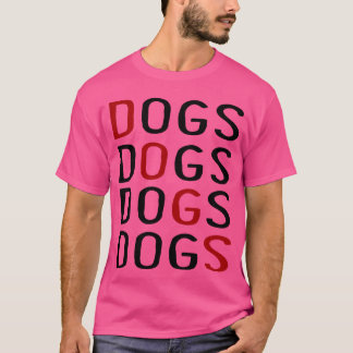 Dogs Dogs Dogs retro friend T-Shirt