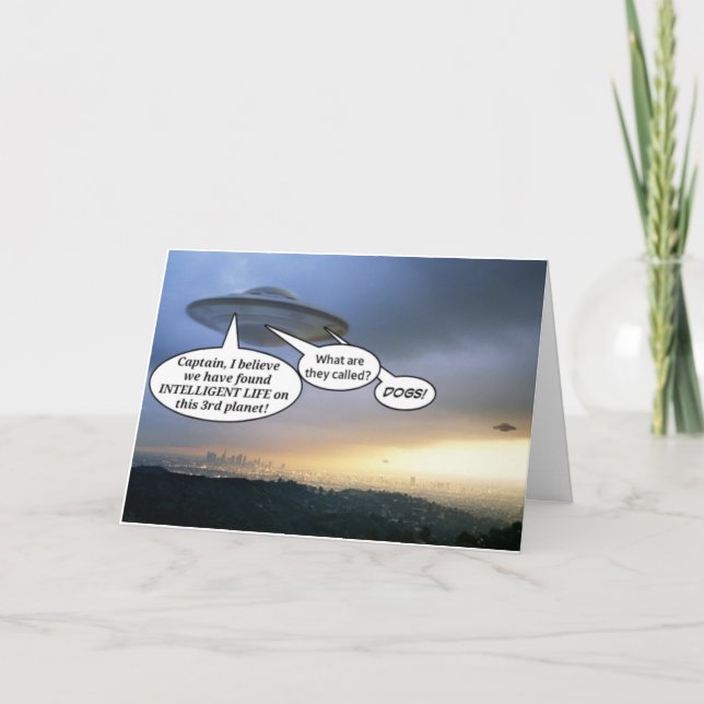 DOGS: Earth's Intelligent Life! Card (Front)