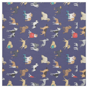 Dogs Fabric