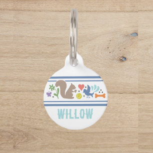 Dog's Favourite Things Banner Pet Tag