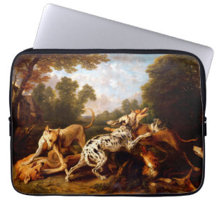 Dogs Fighting (by Frans Snyders) Laptop Sleeve