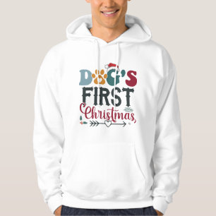 Dog's First Christmas Hoodie