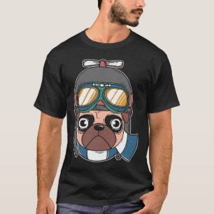 Dogs for Everybody Captain Pug 727 T-Shirt