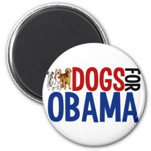 Dogs for Obama Magnet