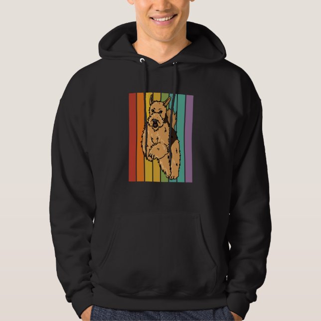 Dogs Guys Who Loves Airedale Terrier  1 Hoodie (Front)