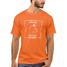 Dogs have owners, cats have staff