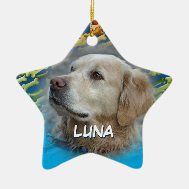 Dogs Heaven Ornament (Front)
