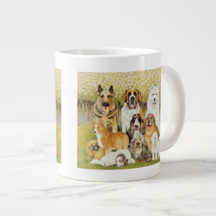 Dogs in May Large Coffee Mug