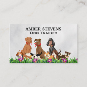 Dogs in the Garden Business Card