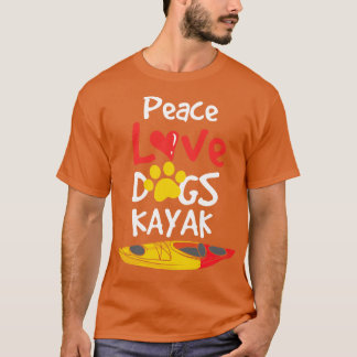 Dogs Kayak T-Shirt