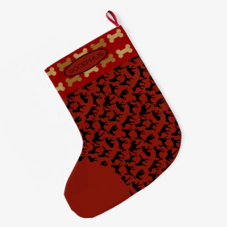 Dogs Large Christmas Stocking