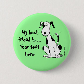 Dogs laugh with their tails! ... button