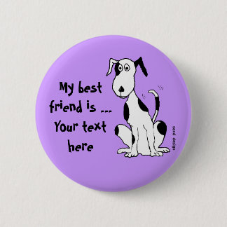 Dogs laugh with their tails! ... button