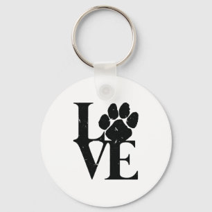Dogs Love Dogs Key Ring