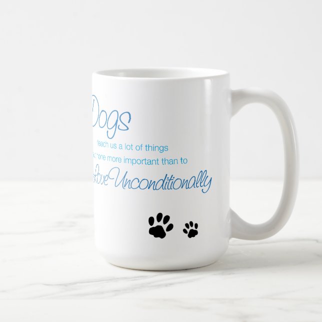 Dogs Love Mug (Right)