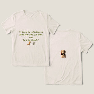 Dog's Love T-Shirt Tri-Blend Shirt