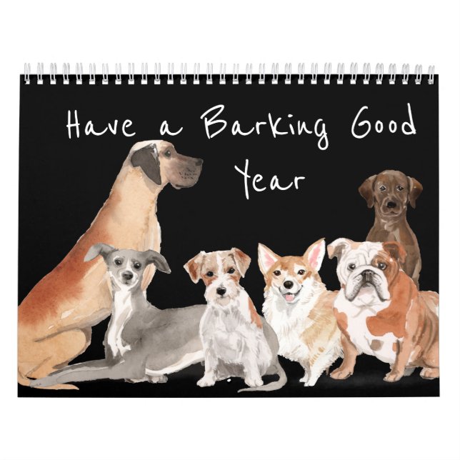 Dogs Lovers Pet Fun Quote  Calendar (Cover)