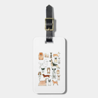 Dogs Luggage Tag