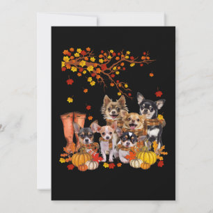 Dogs make our life last chrismas thank you card