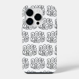 Dogs Meow iPhone 14 Pro Case
