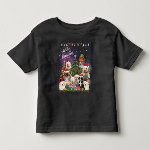 dogs Merry christmas Light Toddler T-Shirt