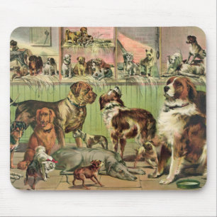 Dogs Mouse Mat