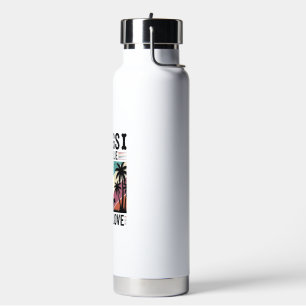 Dogs Never Lie About Love Vintage Walking Dog Desi Water Bottle