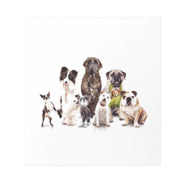 Dogs Notepad (Front)